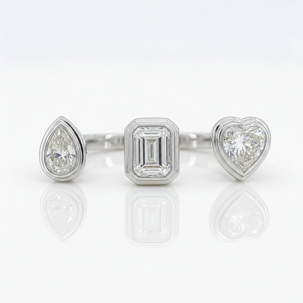 Trinity Muse Ring Set