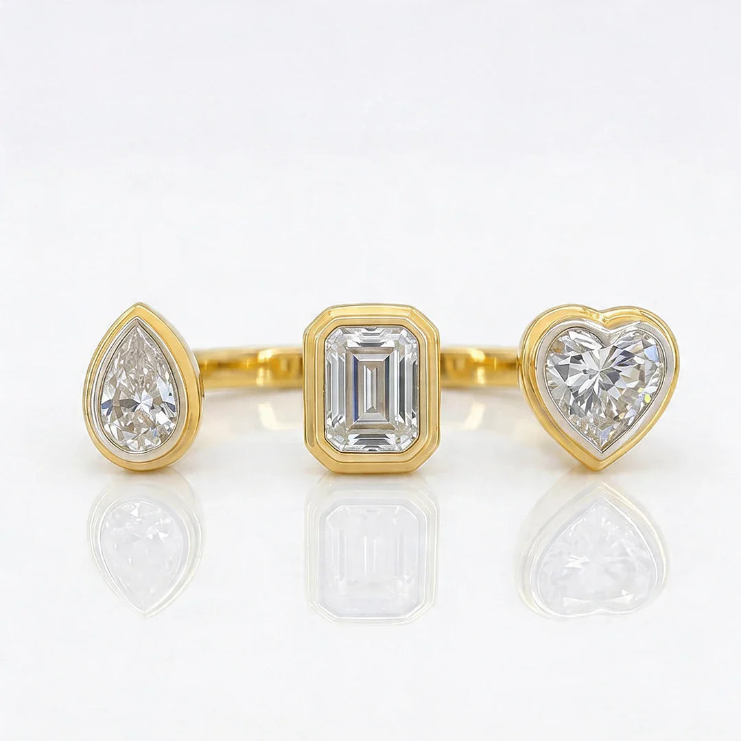 Trinity Muse Ring Set