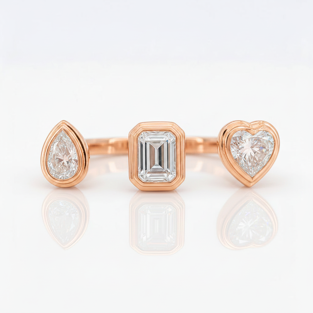 Trinity Muse Ring Set
