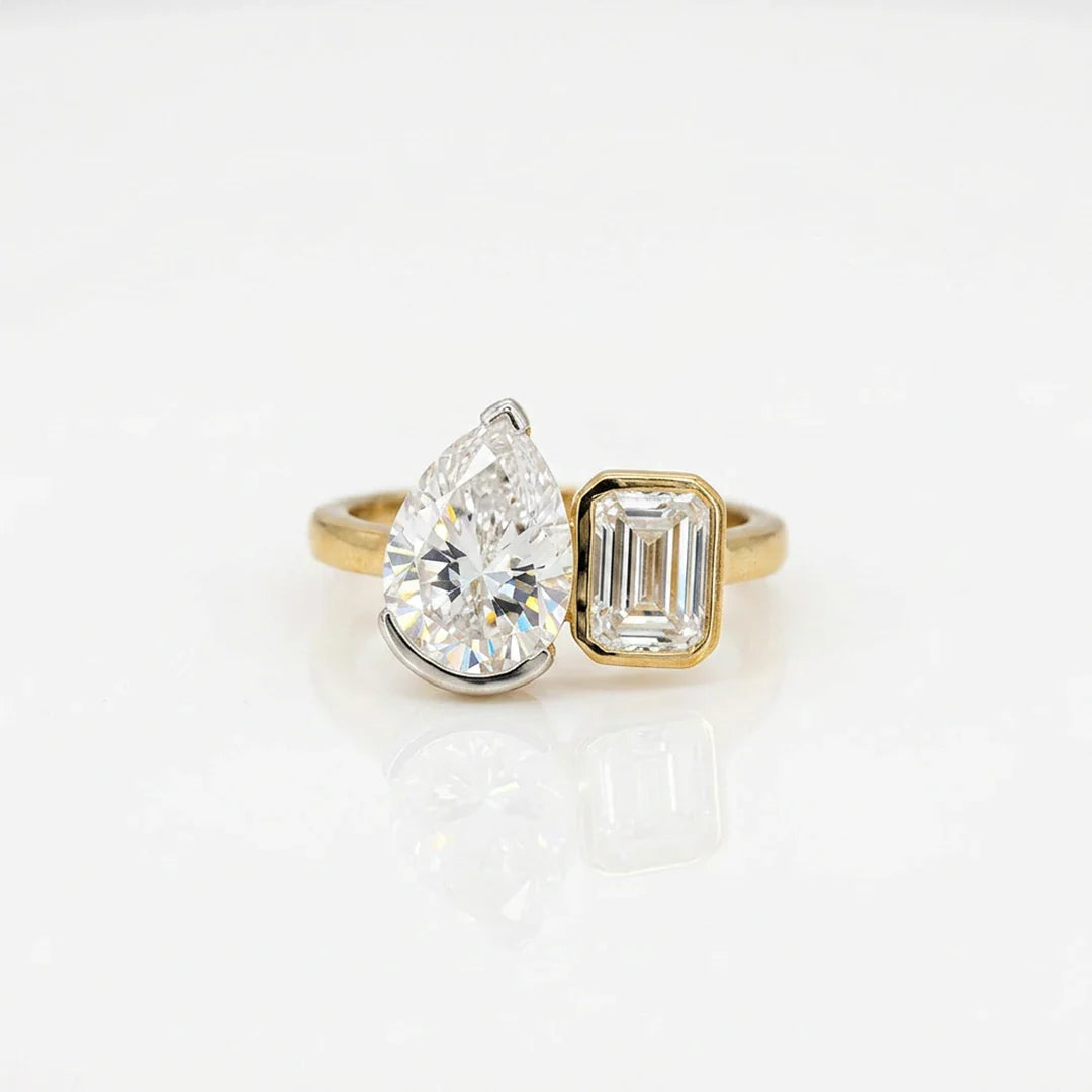 Bezelle Toi Et Moi Ring