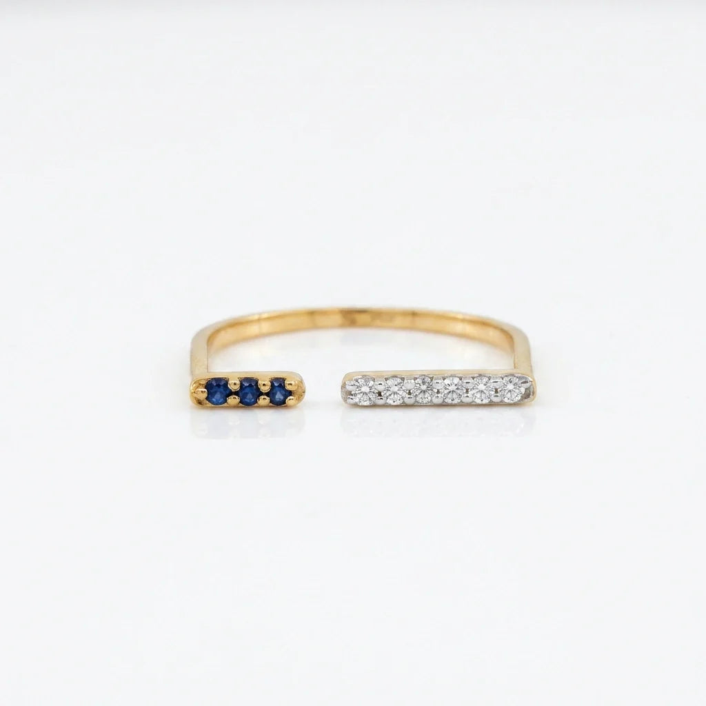 Sapphire Balance Ring