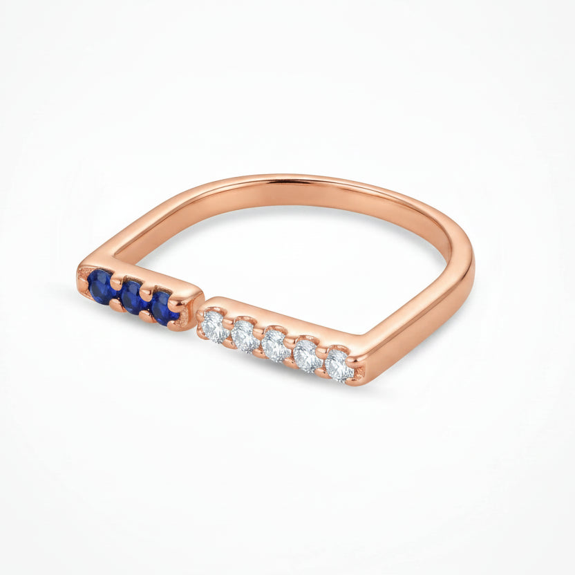 Sapphire Balance Ring
