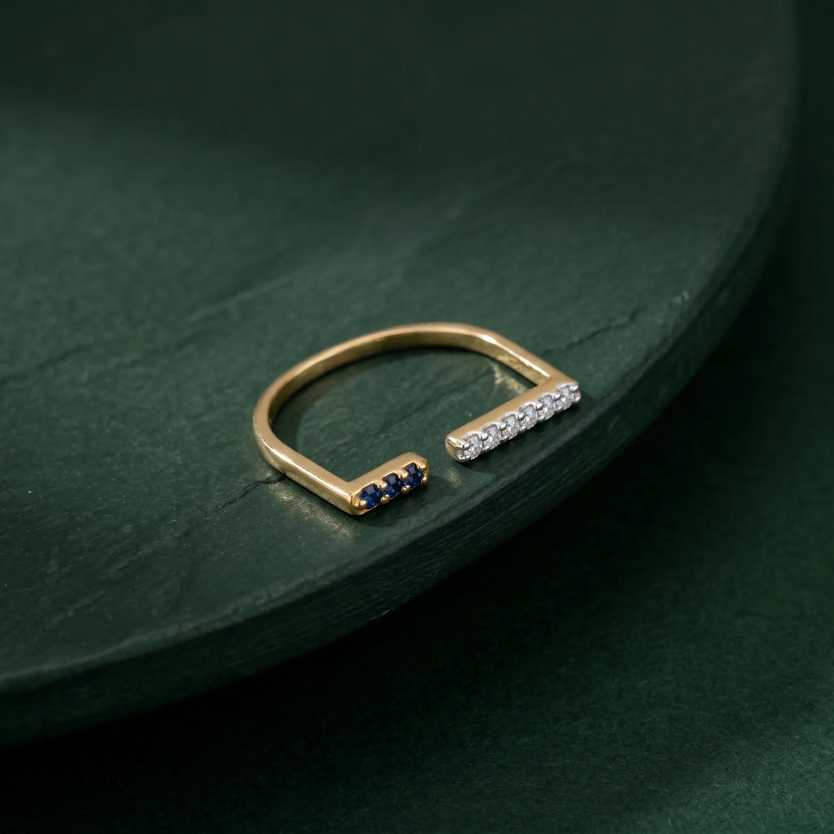 Sapphire Balance Ring
