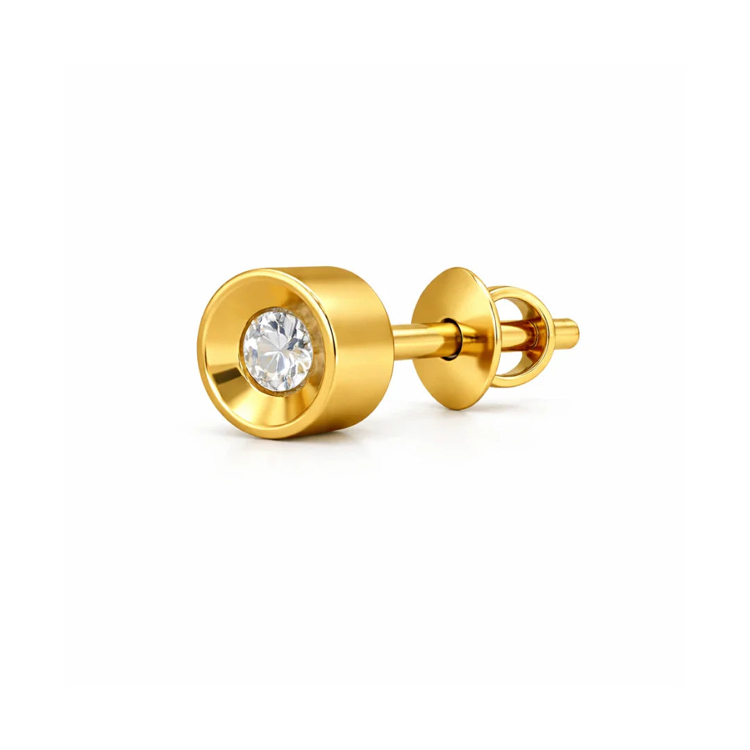 Bezelle Men Stud Earrings
