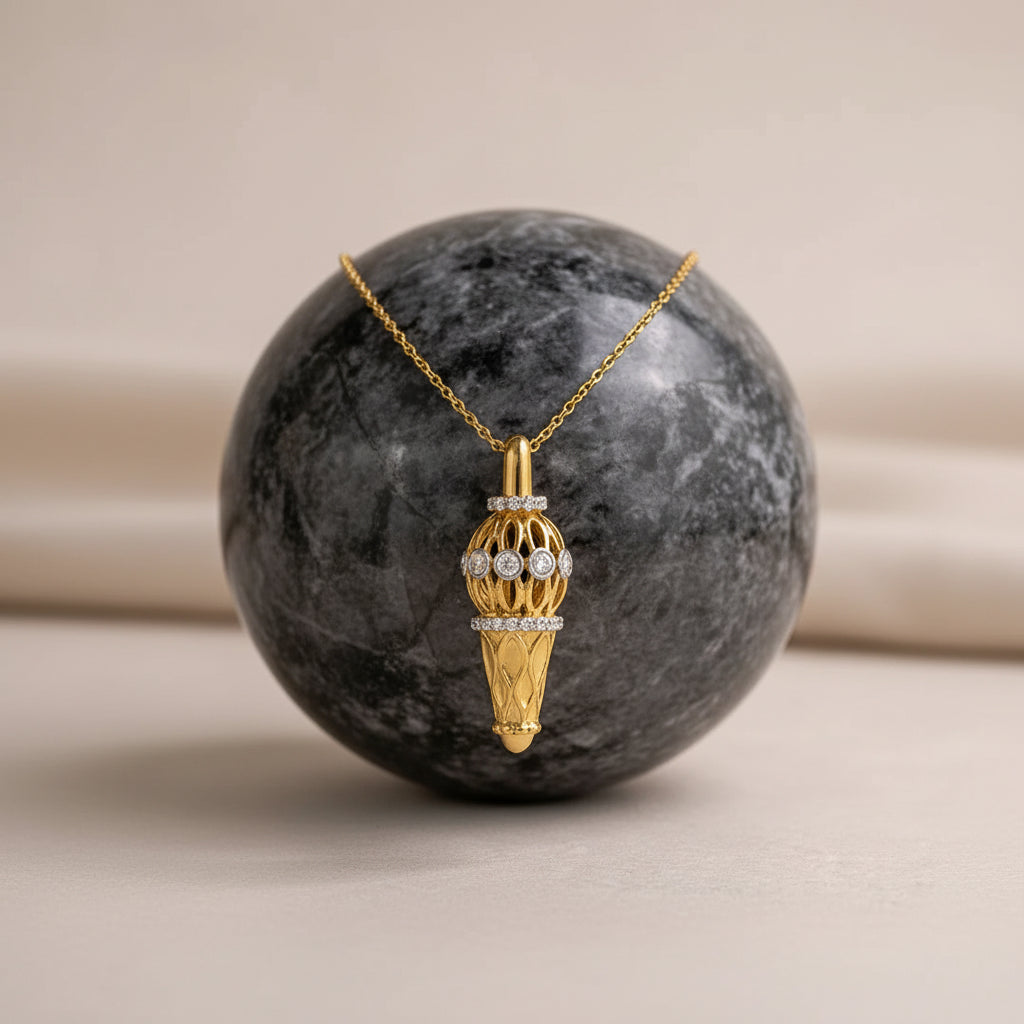 Hanuman Gadaa Pendant Men