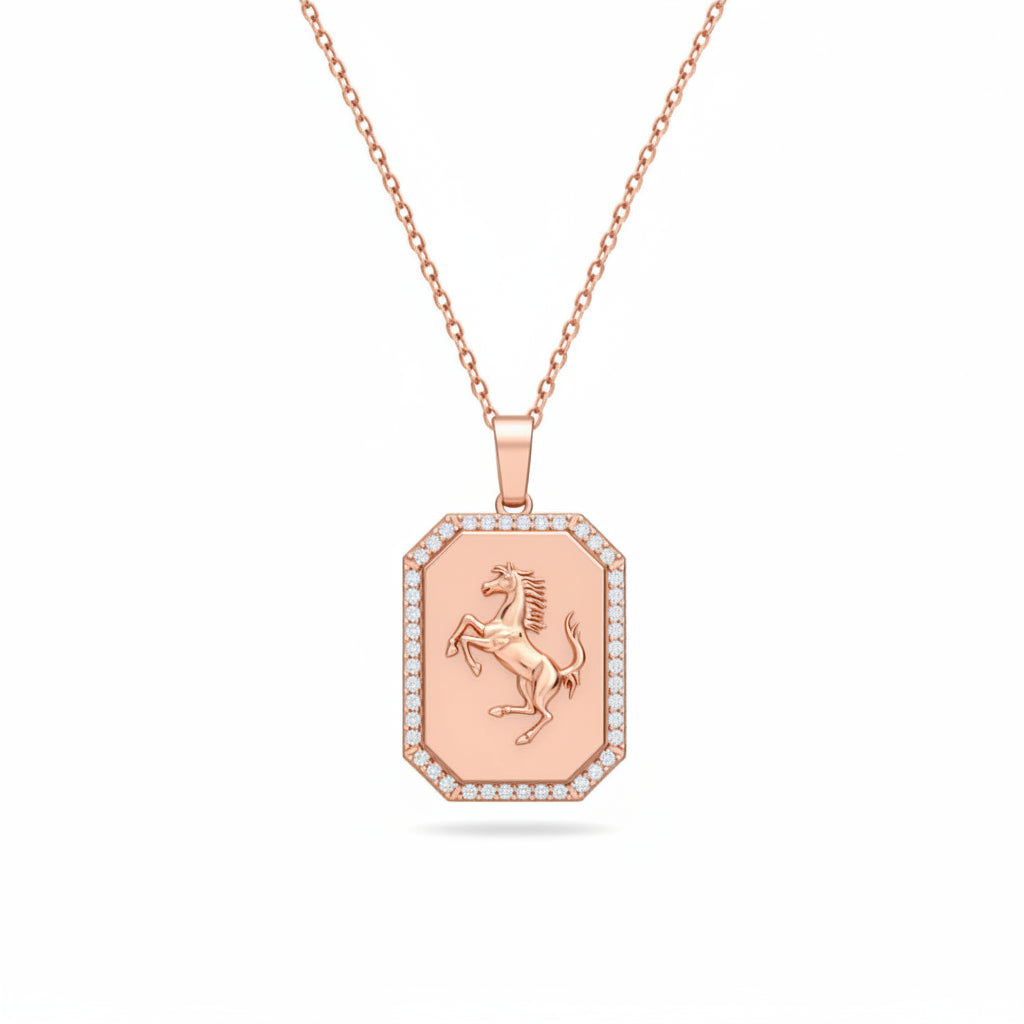 Ashwa Crest Pendant  Men