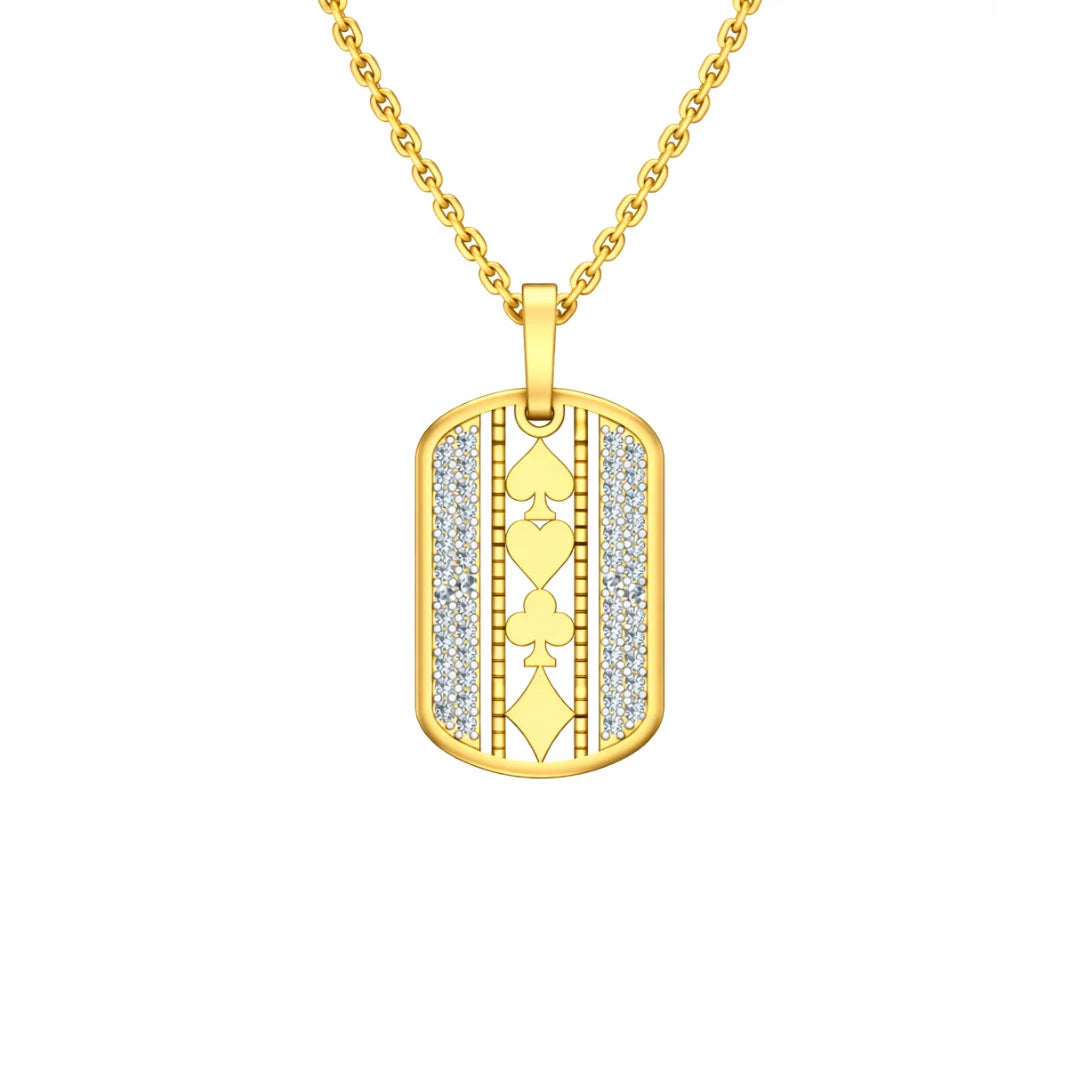Royale Crest Pendant Men