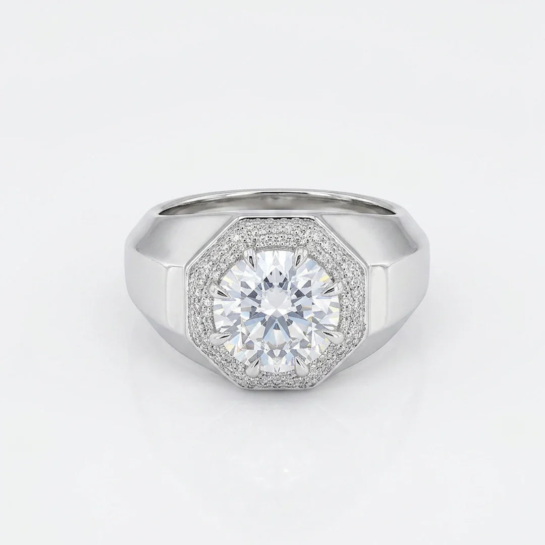 Octavia Halo Ring