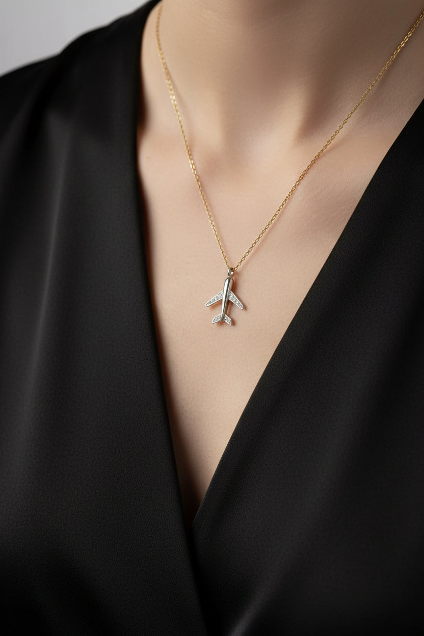 Airplane Charm Pendant