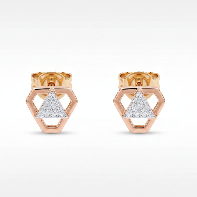 Golden Trinity Earrings