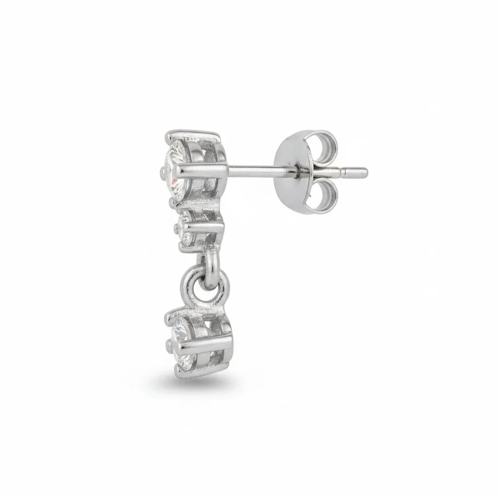Dazzling Huggie Earrings