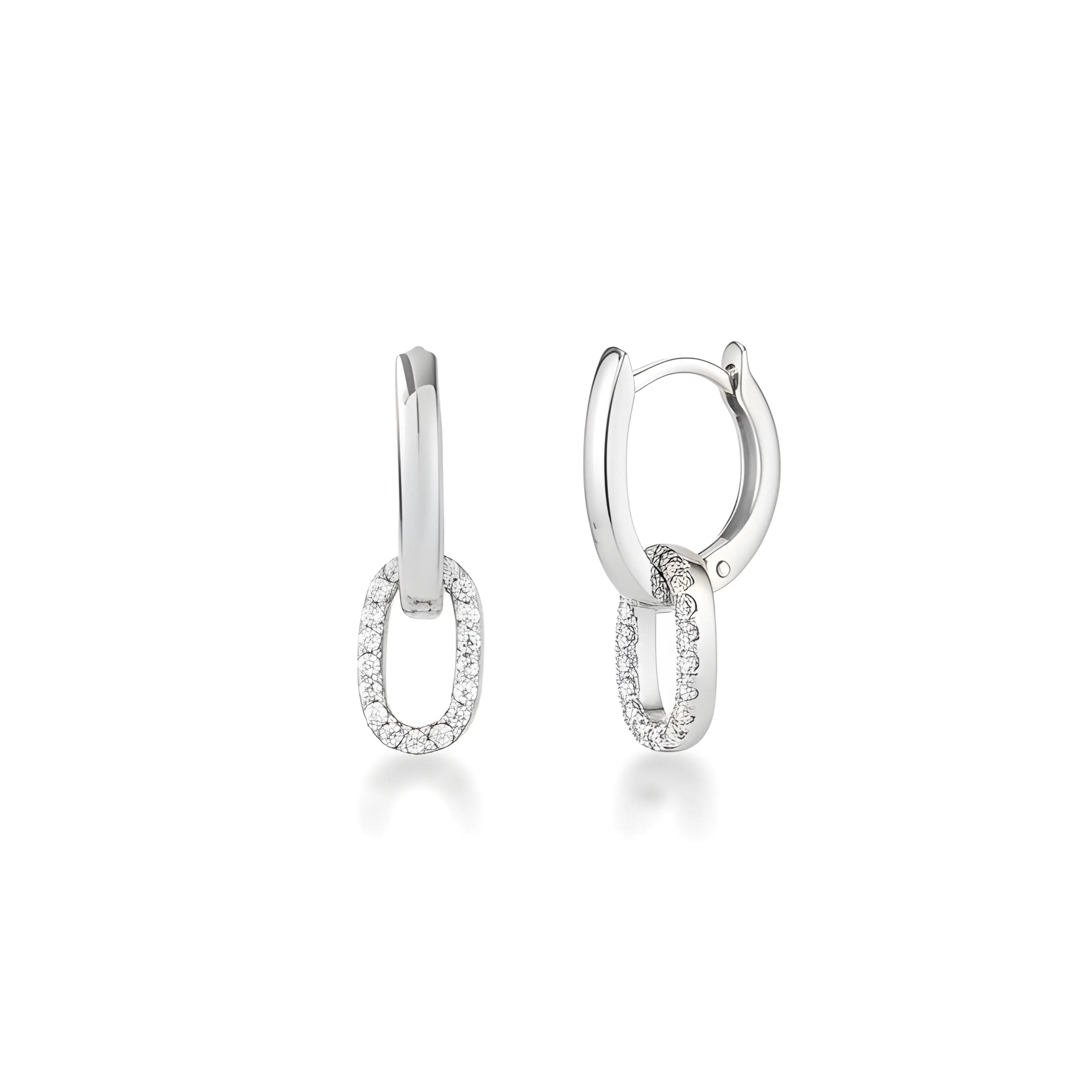 The Infinity Link Earrings