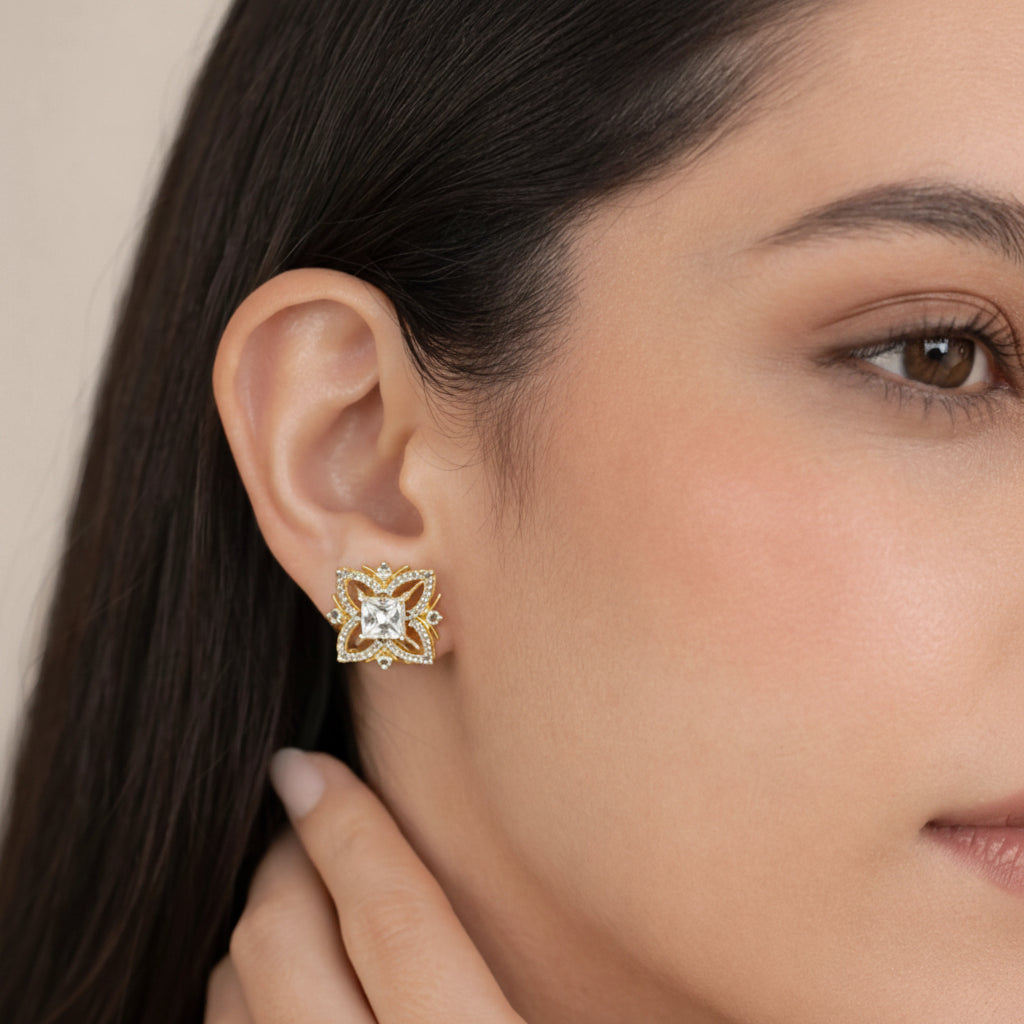 Flora Petal Stud Earrings