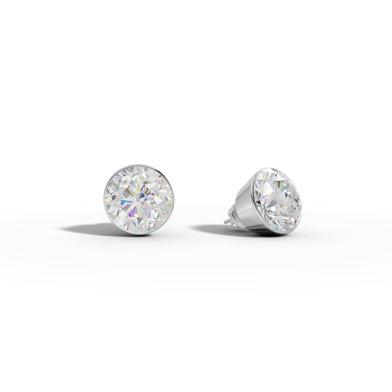 Bezelle Round Studs