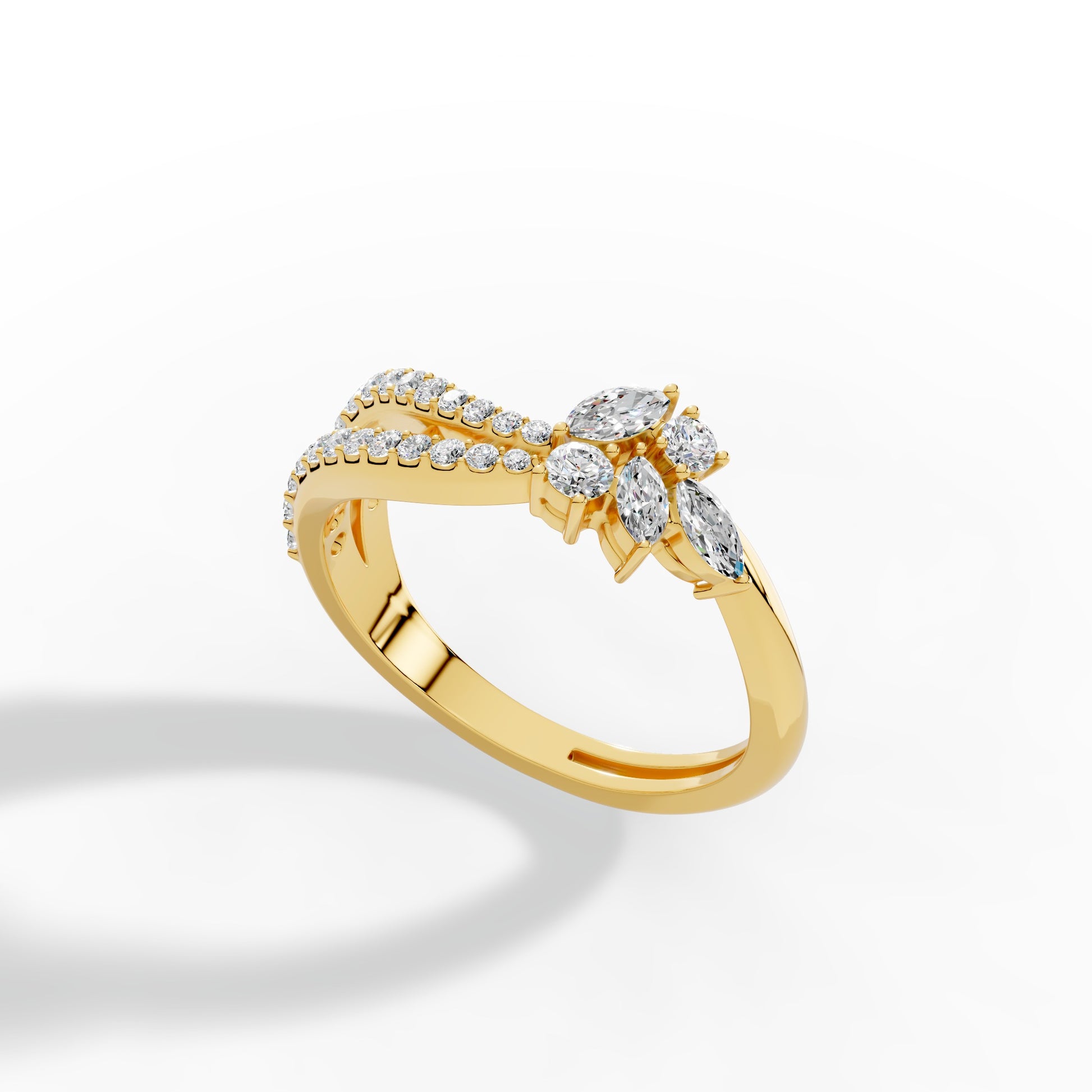 Floréva Twist Ring
