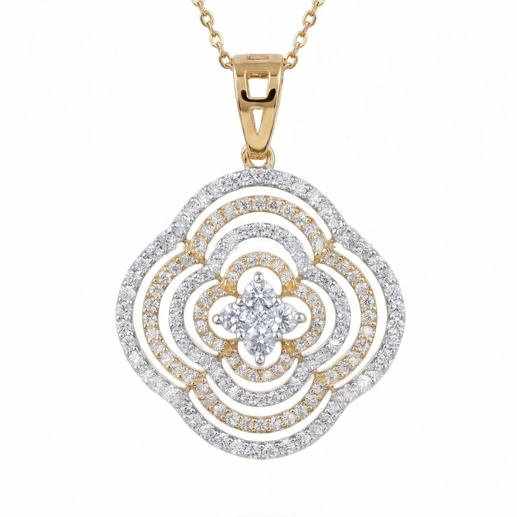 Gold Imperial Medallion Pendant
