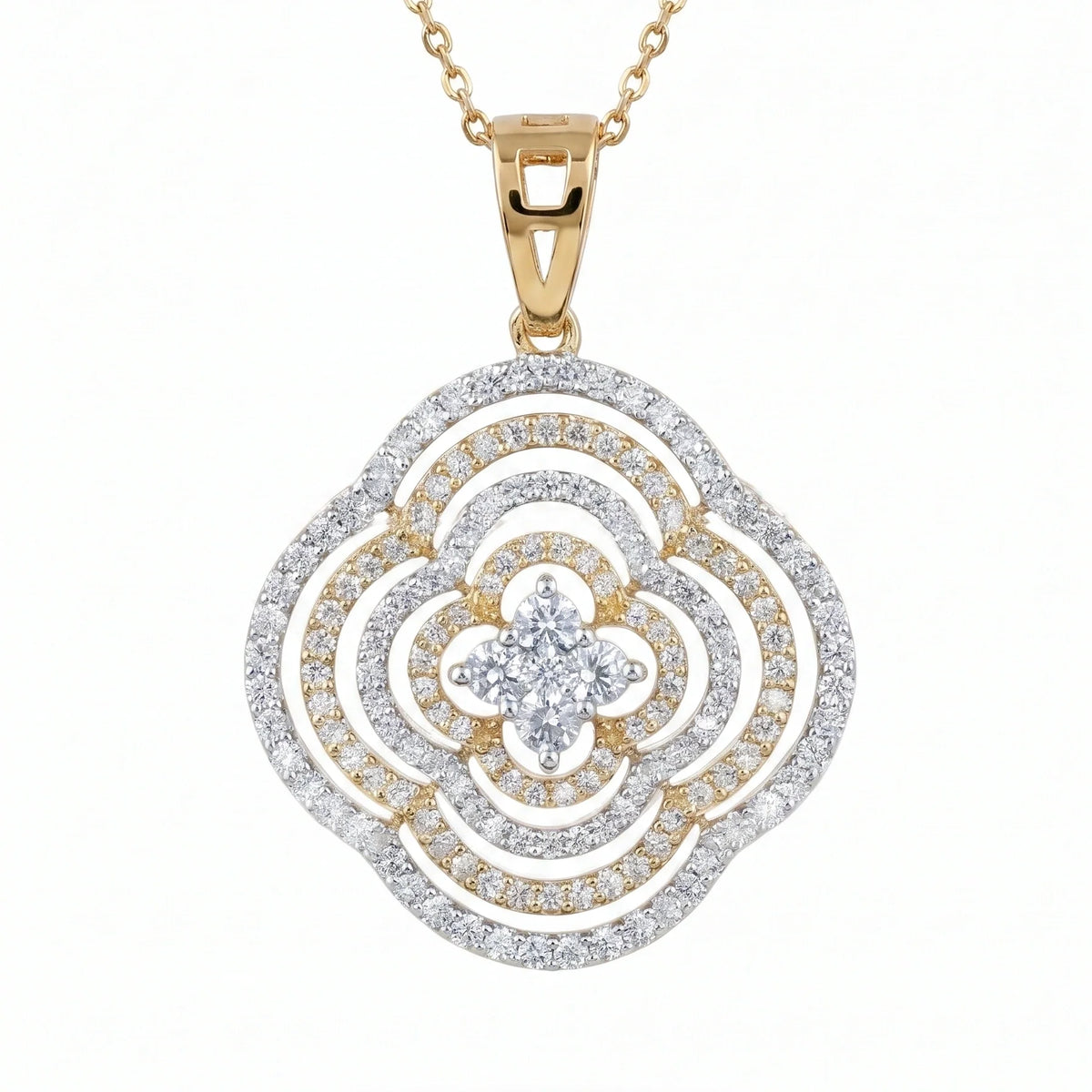 Gold Imperial Medallion Pendant