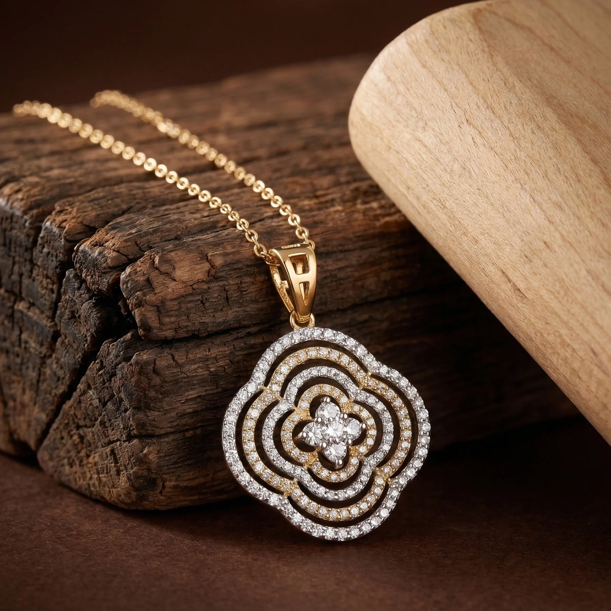 Gold Imperial Medallion Pendant